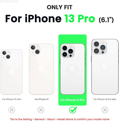 Compatible with Iphone 13 Pro Case 6.1, Slim Liquid Silicone 3 Layers Full Covered Soft Gel Rubber Case Cover 6.1 Inch-Chalk Pink